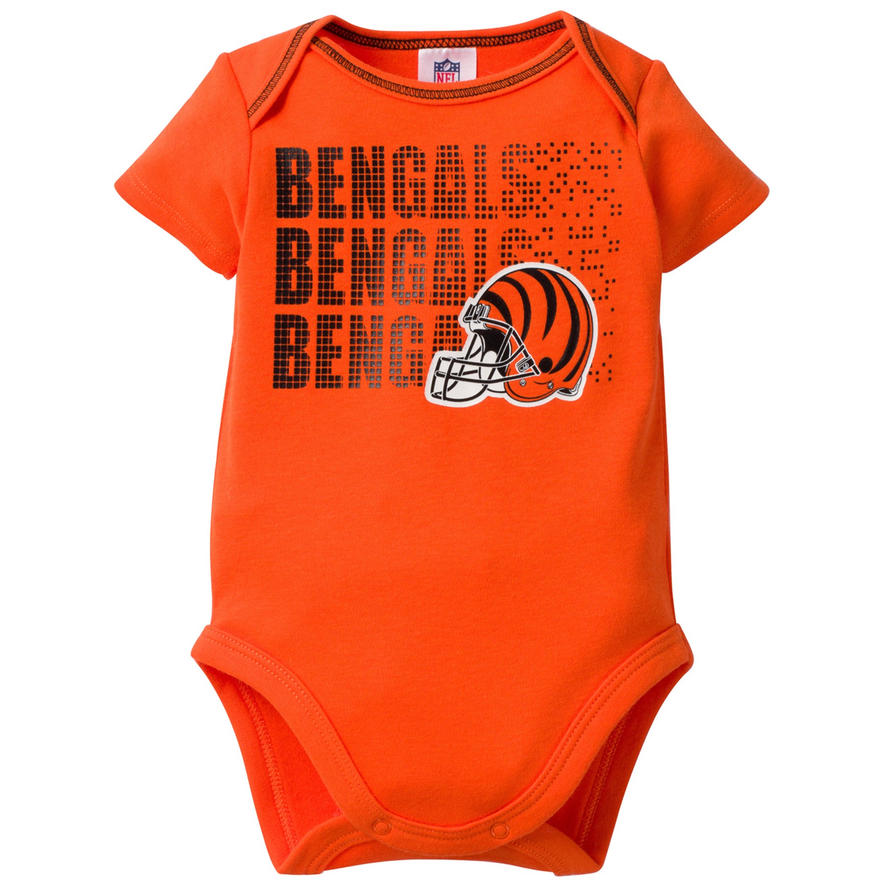 Bengals Baby 3 Pack Short Sleeve Onesies – babyfans