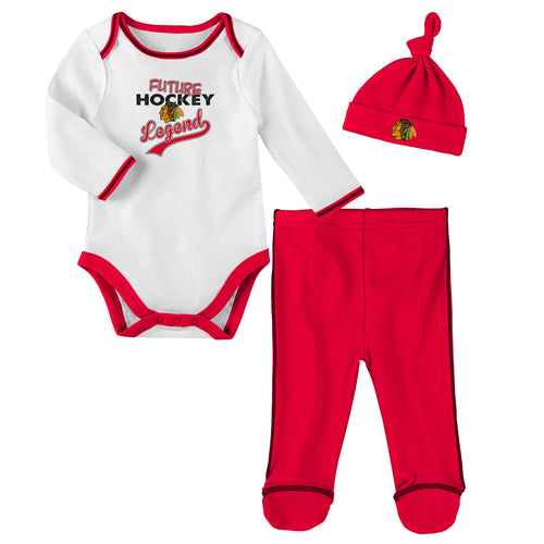 Chicago Blackhawks Future Hockey Legend  Piece Outfit