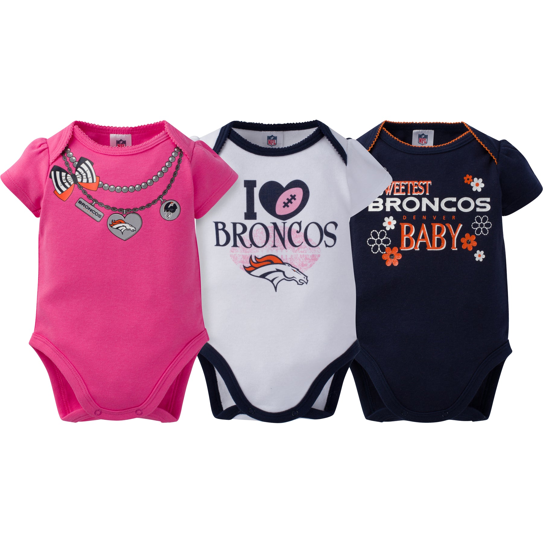 broncos baby girl clothes