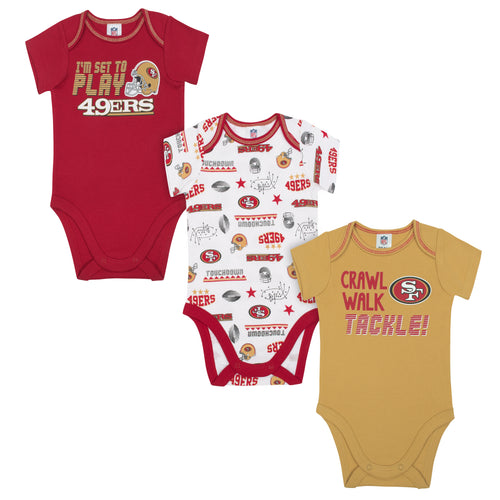 49ers baby jersey onesie