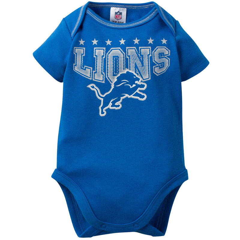 Lions Baby 3 Pack Short Sleeve Onesies – babyfans