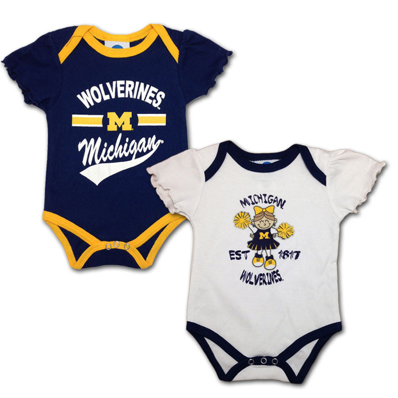 baby girl michigan wolverines clothes