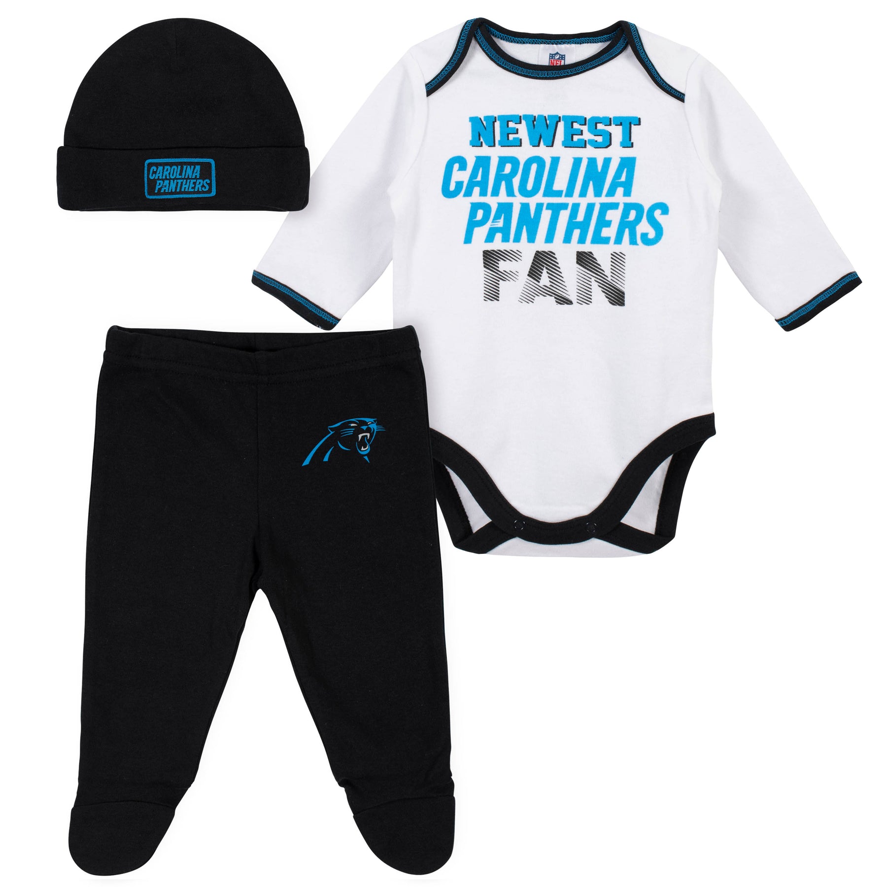 Newest Panthers Fan Baby Boy Bodysuit 
