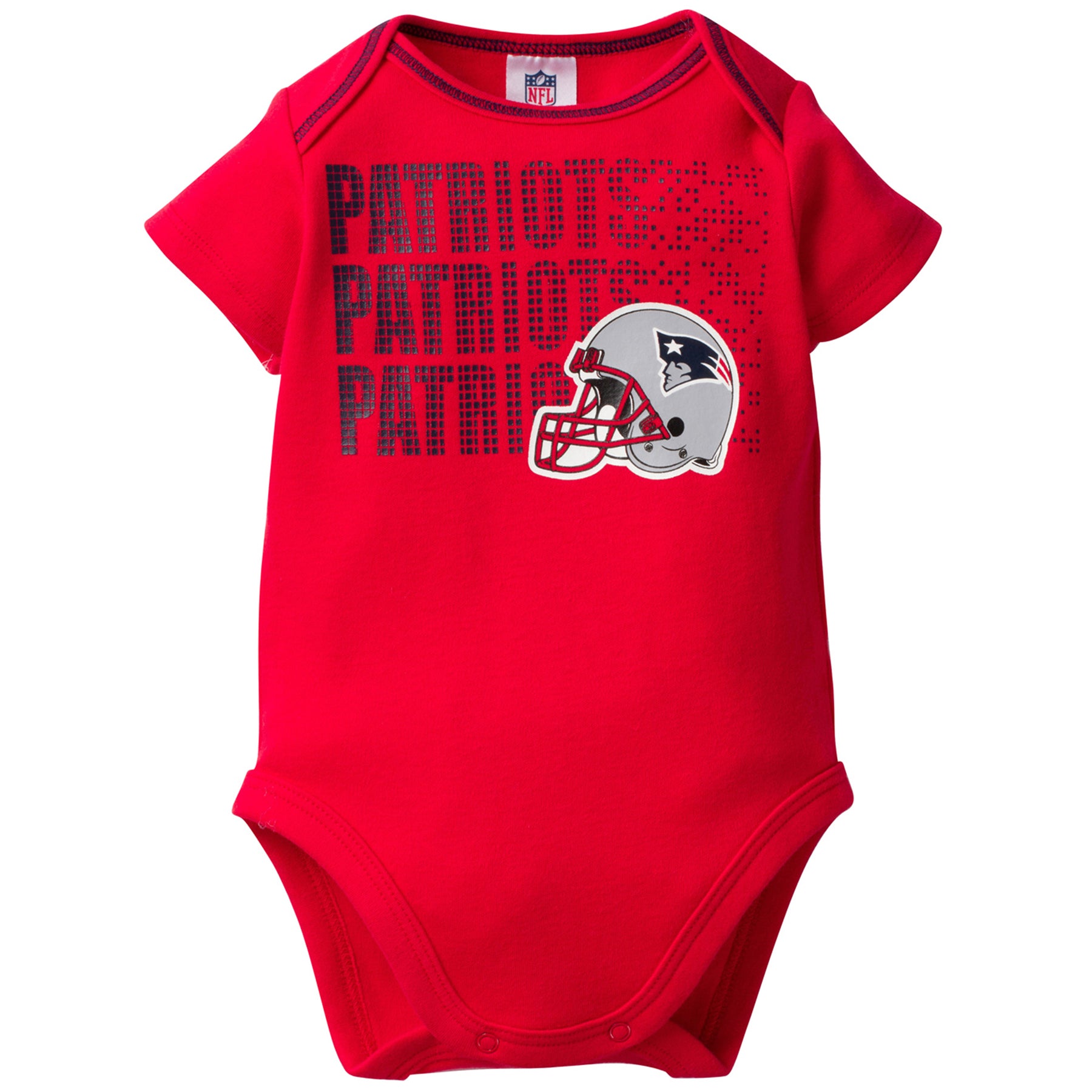 Patriots Baby 3 Pack Short Sleeve Onesies – babyfans