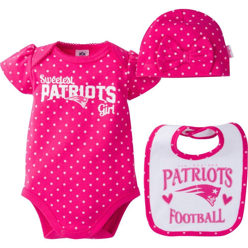 patriots onesie baby girl