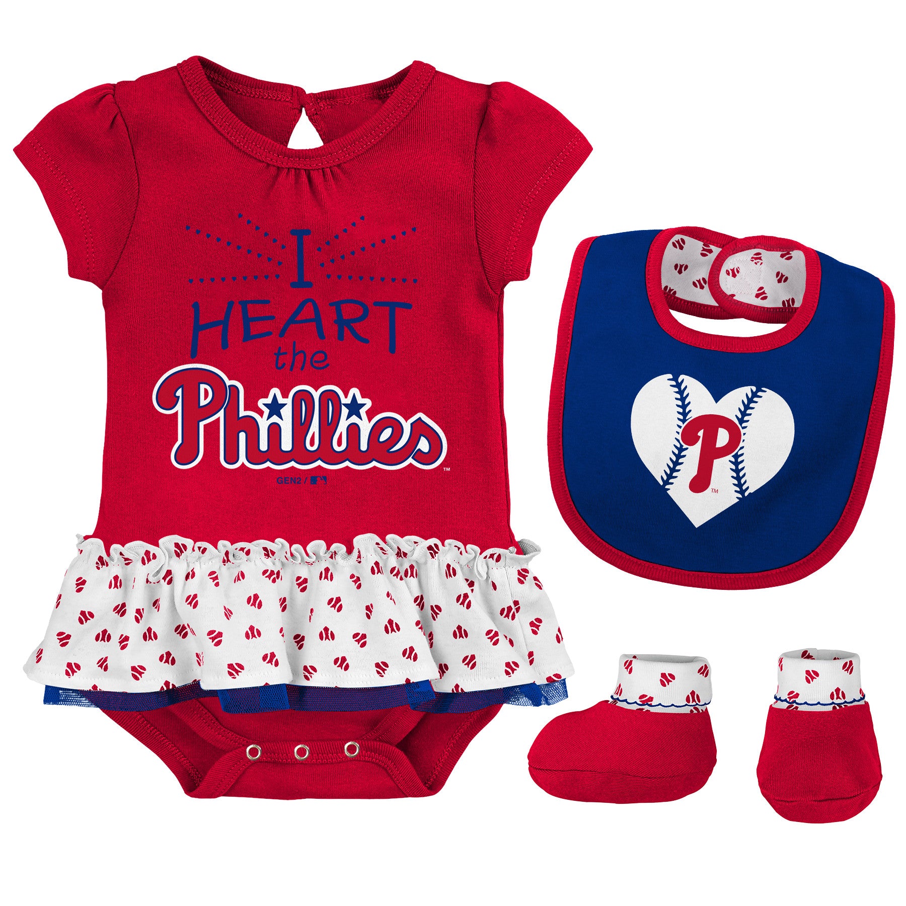 phillies baby girl clothes