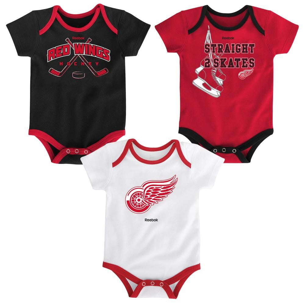 baby red wings jersey