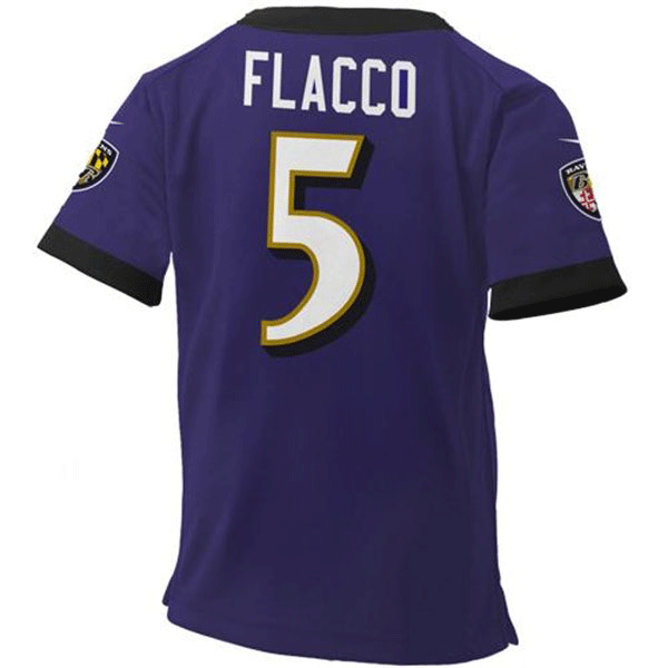 joe flacco kids jersey