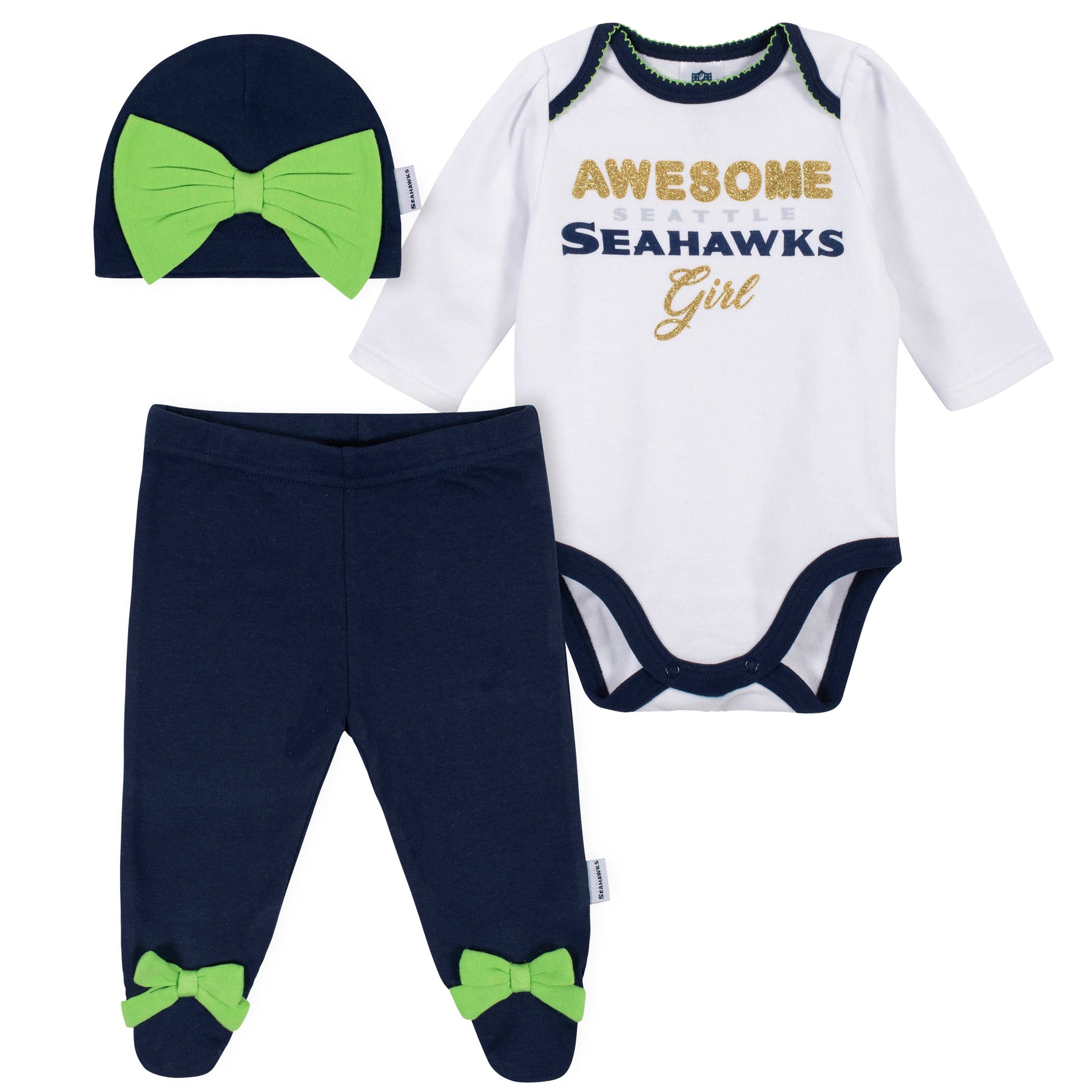 seahawks baby girl clothes