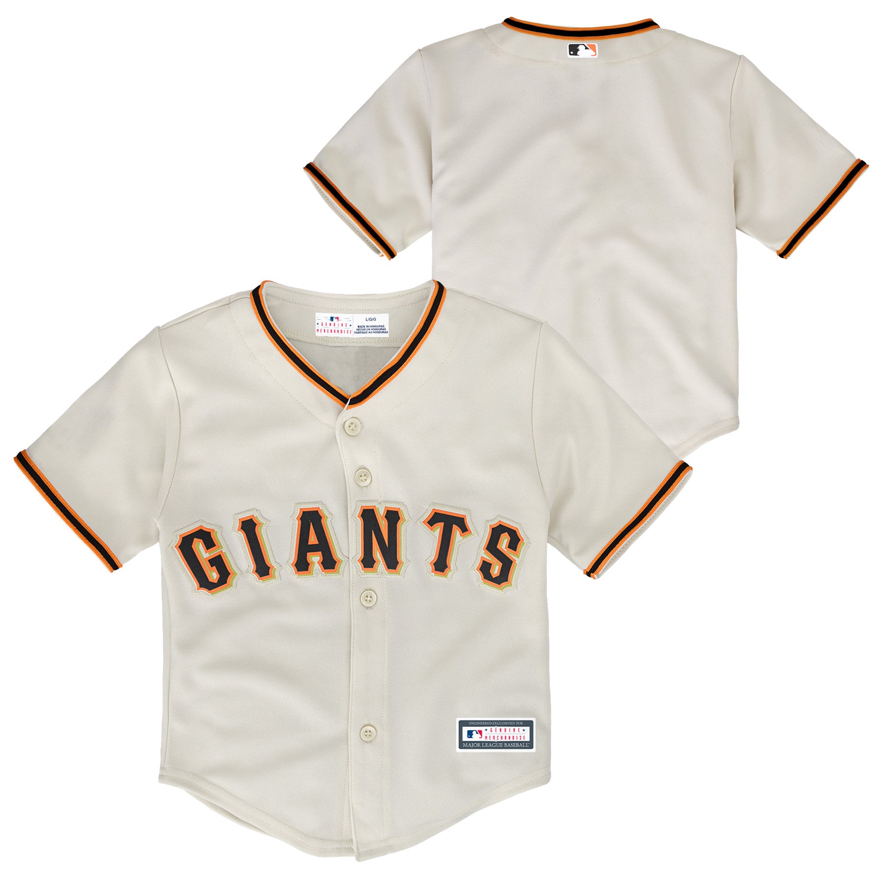 sf giants jersey size chart