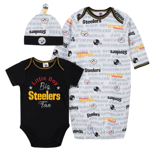 baby boy steelers outfit