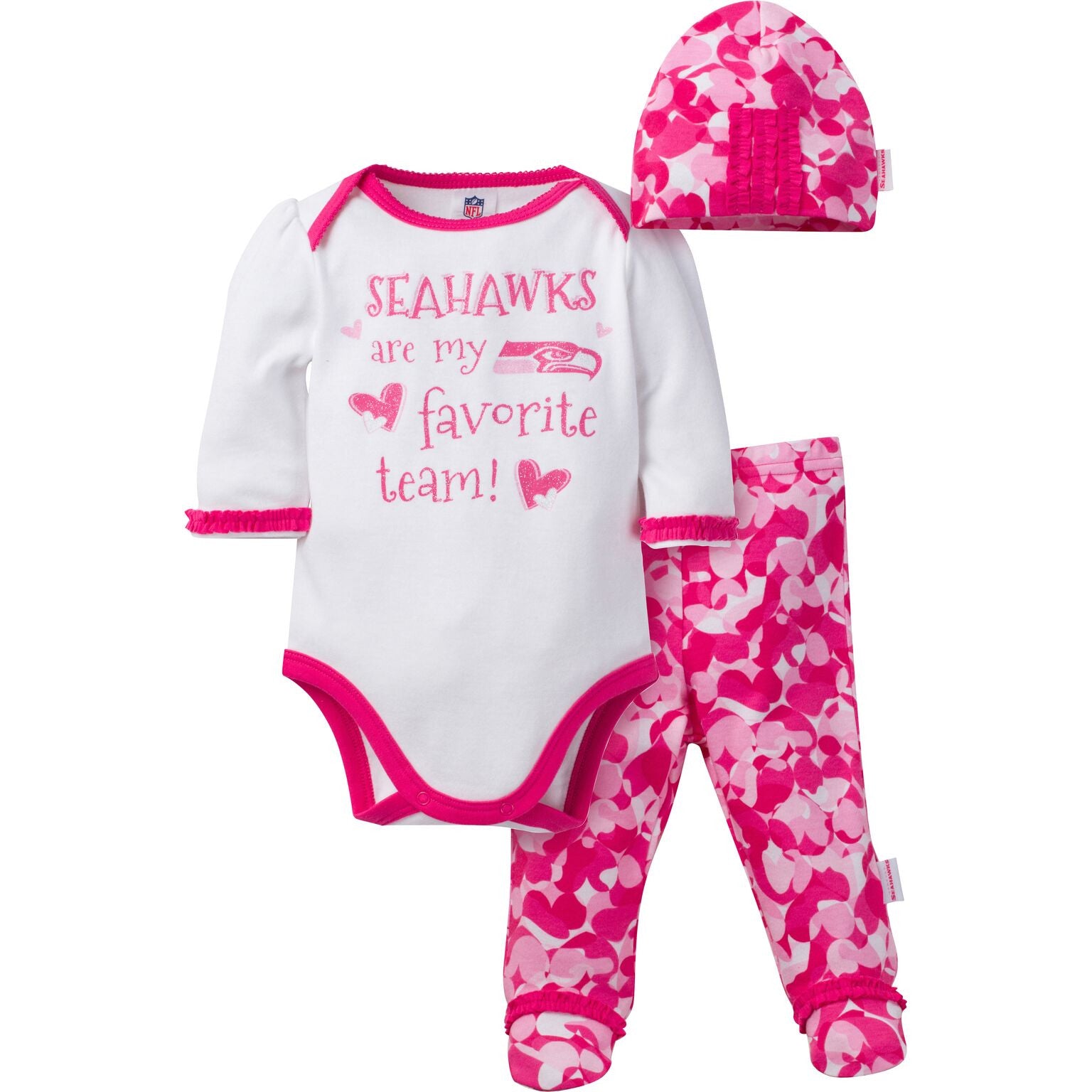 seahawks baby girl clothes