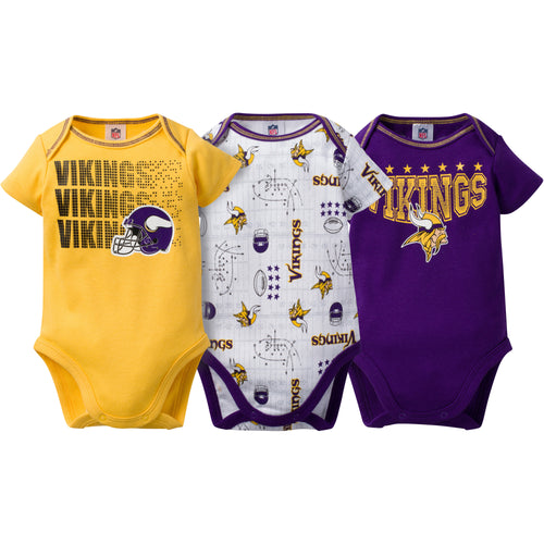 vikings jersey onesie