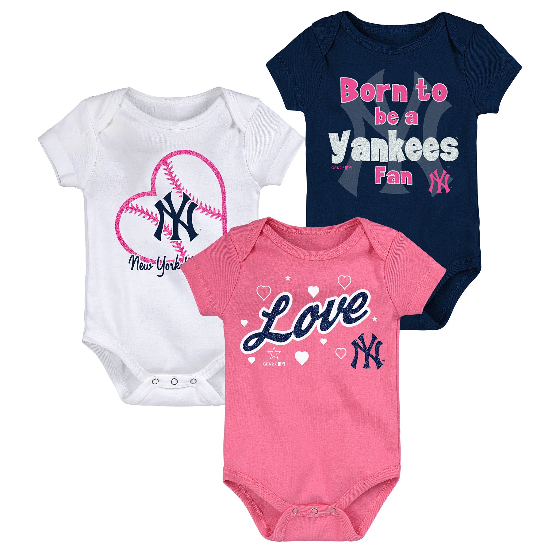 yankees baby girl clothes