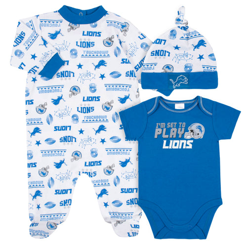 detroit lions baby girl clothes