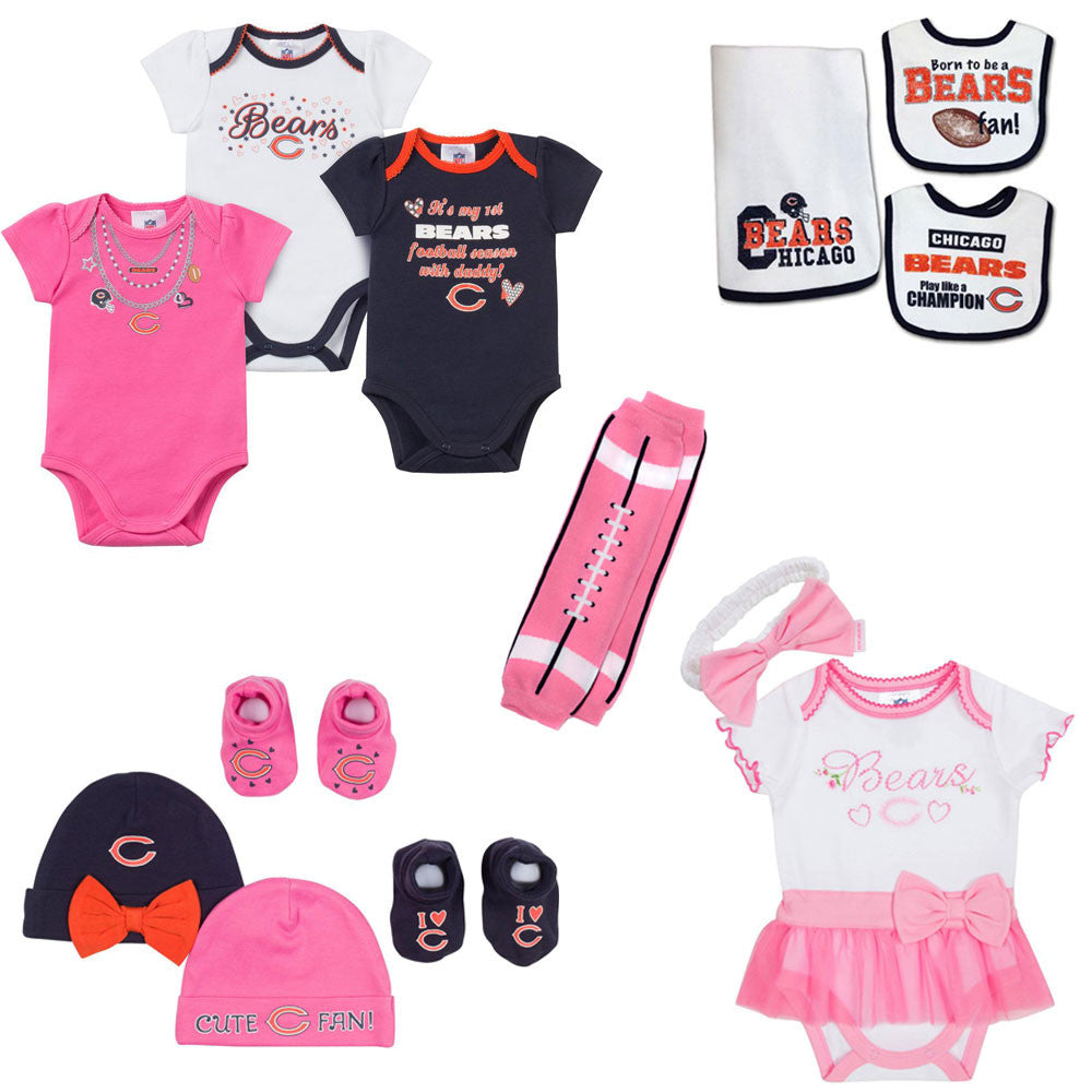 girls pink chicago bears jersey