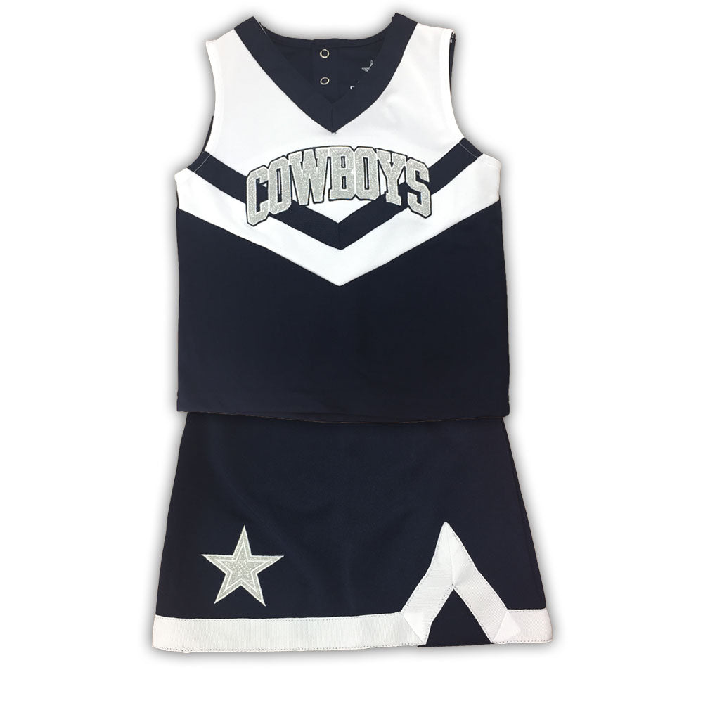 dallas cowboys youth cheerleader outfit