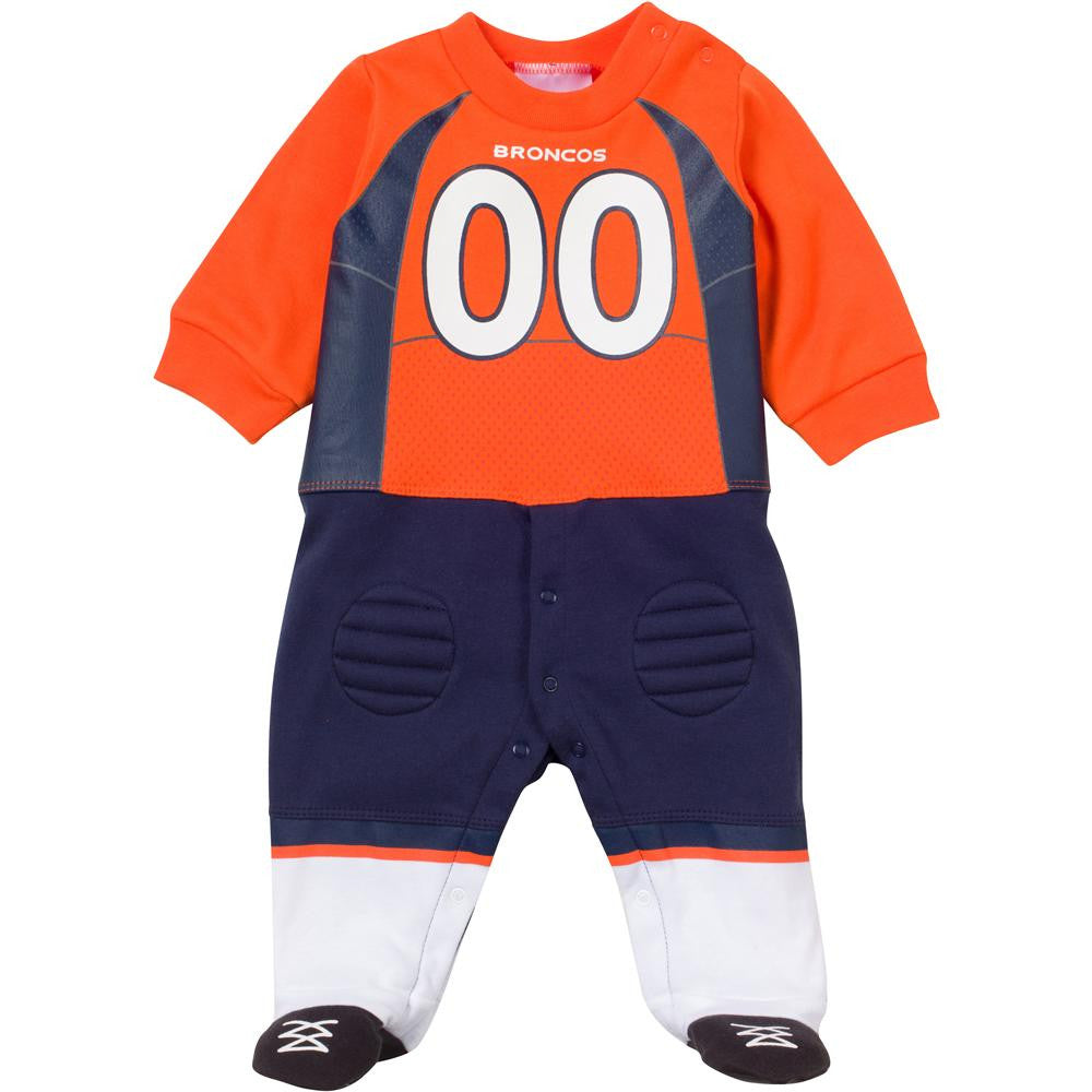 Baby Broncos Fan Football Uniform 