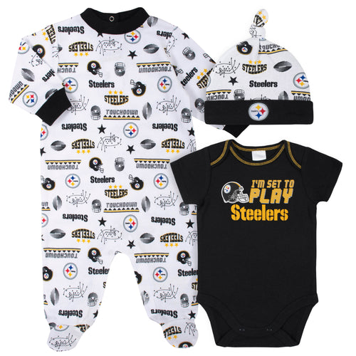 Steelers baby/newborn clothes Pittsburgh baby clothes Steelers baby shower