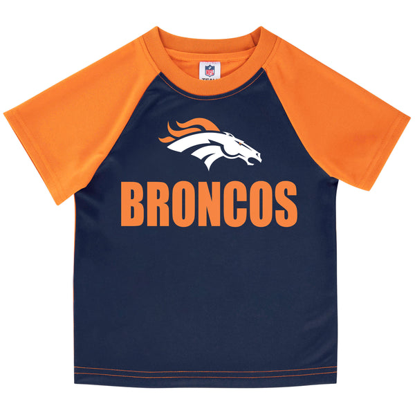 NFL Denver Broncos Baby Boys Accessory Set, 2 Caps and 2 Booties, 4-Piece 