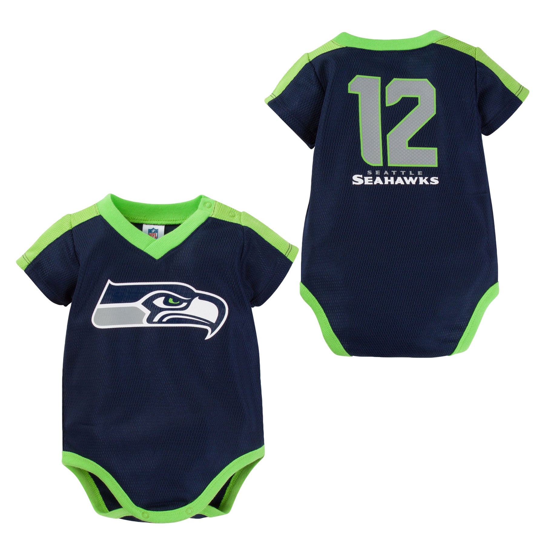 Seahawks Baby Jersey Onesie – babyfans