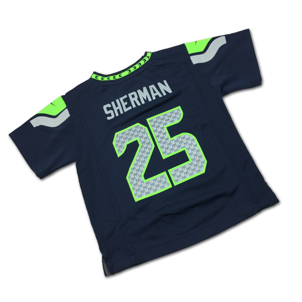 richard sherman jersey kids