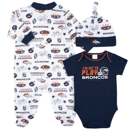 broncos baby girl clothes