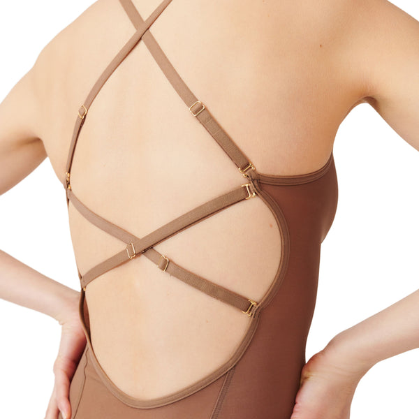 All Mesh Low Back Shape Bodysuit - ITEM m6