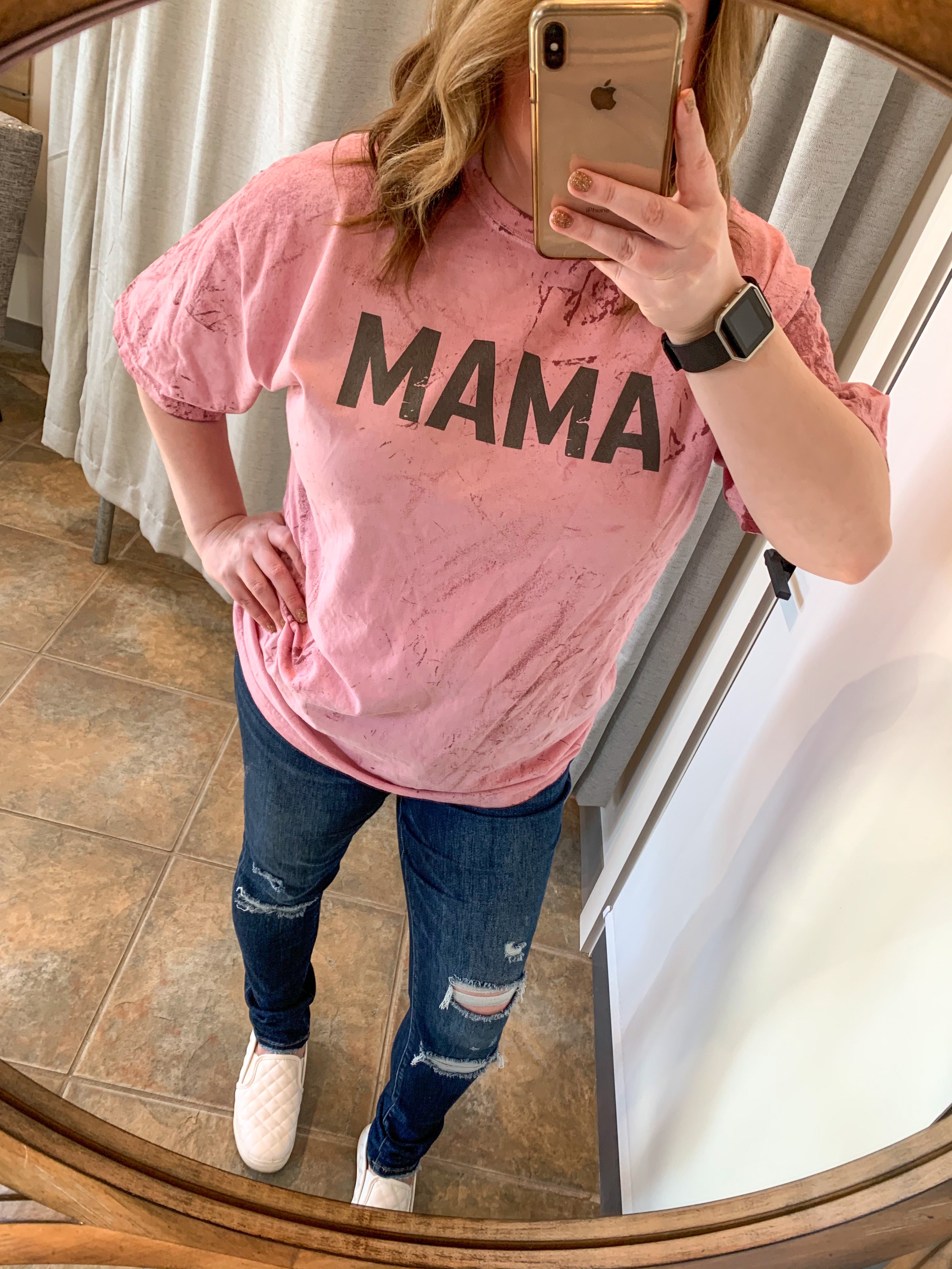 Mama Tie Dye Tee