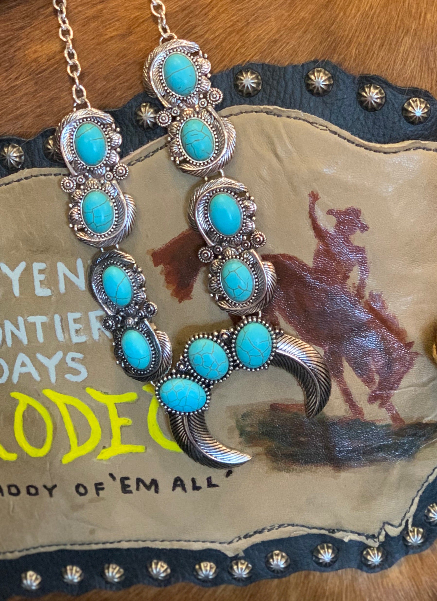 Turquoise Terry Necklace