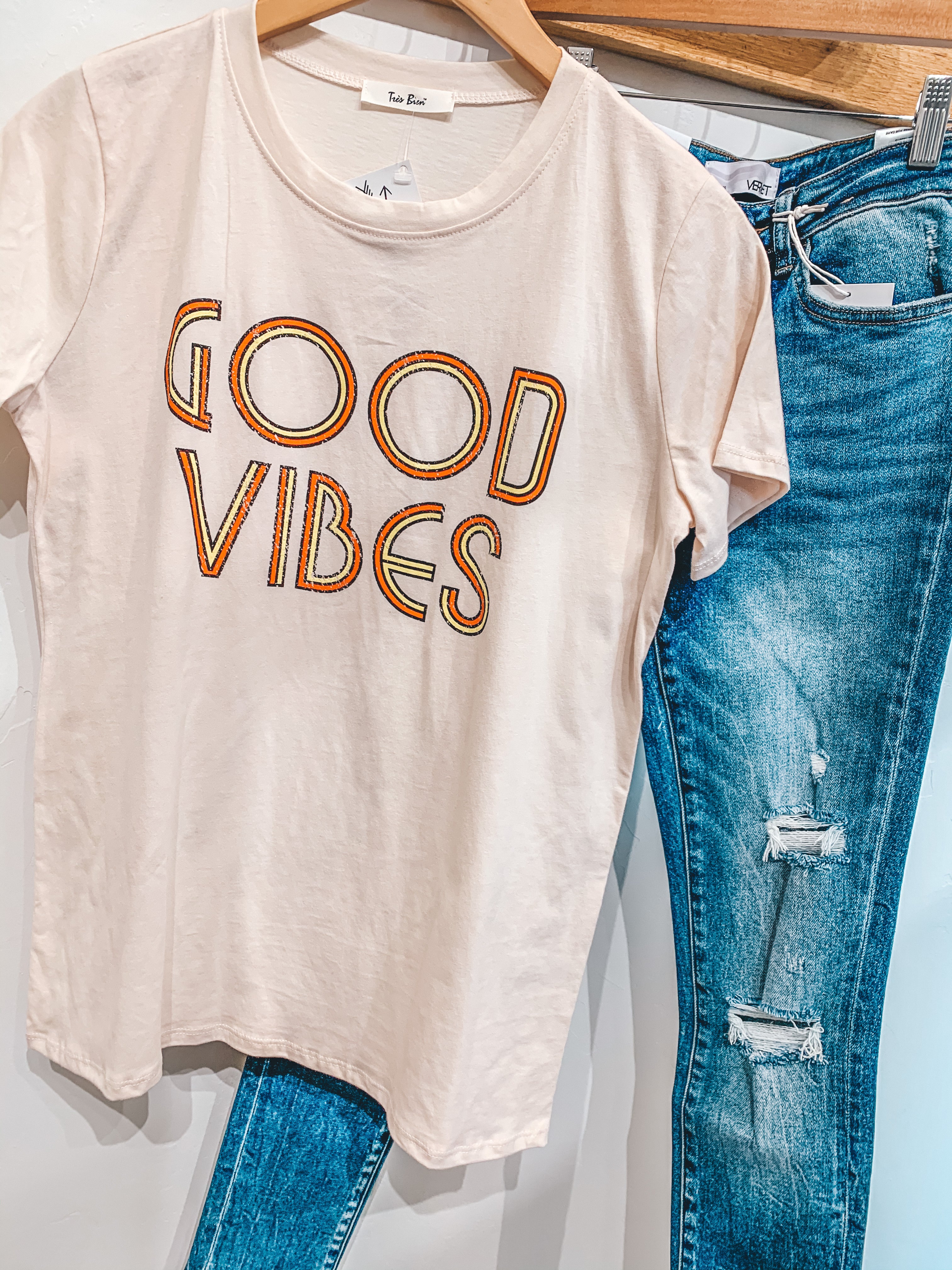 Good Vibes Retro Tee