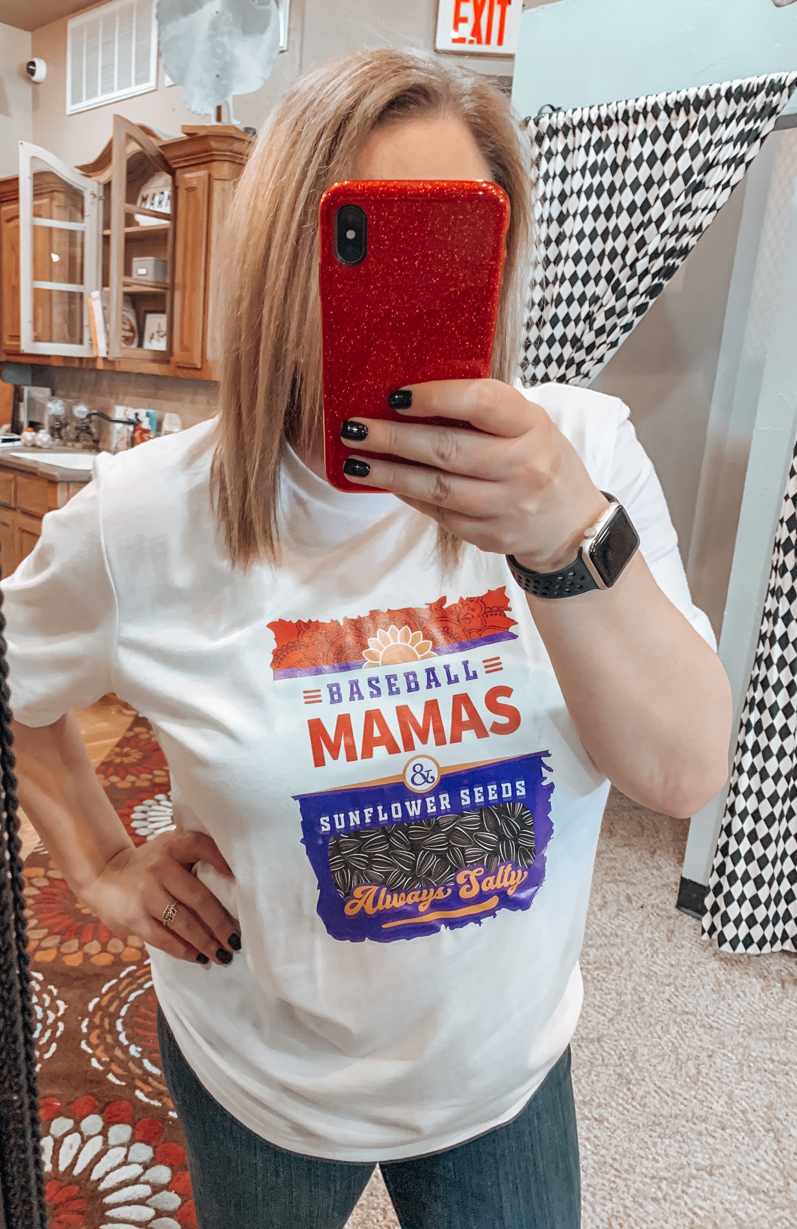 Baseball MaMa Tee