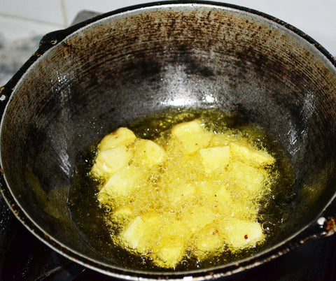 cooking oil acne