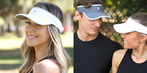 running visor for women and men. Lightweight, quick drying, antimicrobial