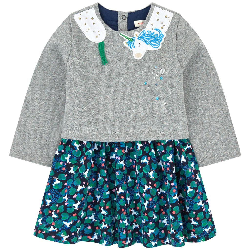 Infant/Toddler Unicorn Dress & Tights – P. Cottontail & Co.