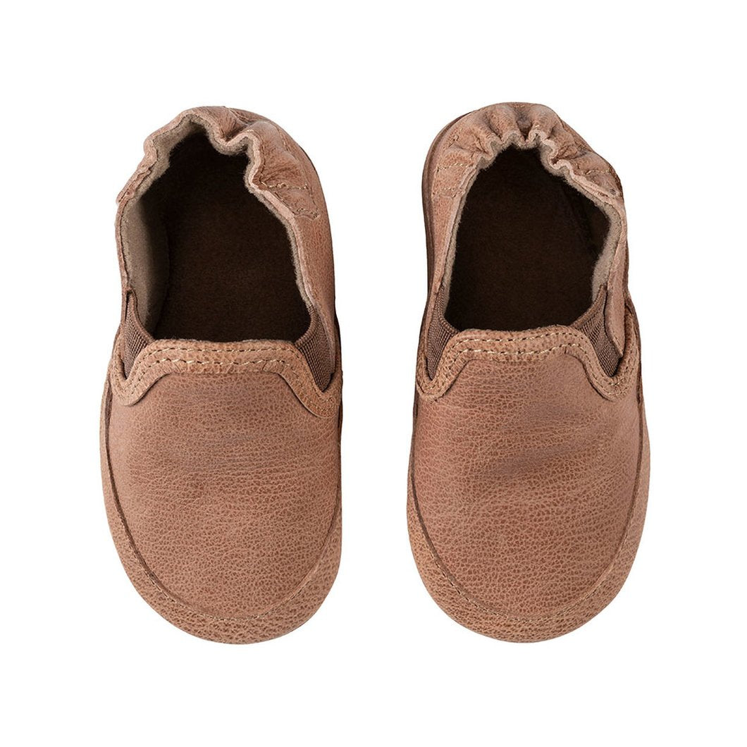 Liam Camel Soft Sole Shoes by Robeez