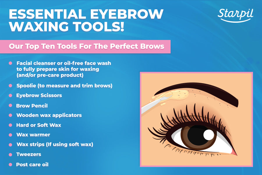 Eyebrow Waxing Tools