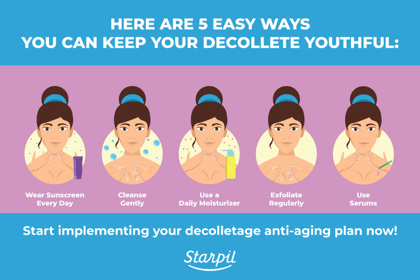 Easy Ways To Keep Your Decollete Youthful