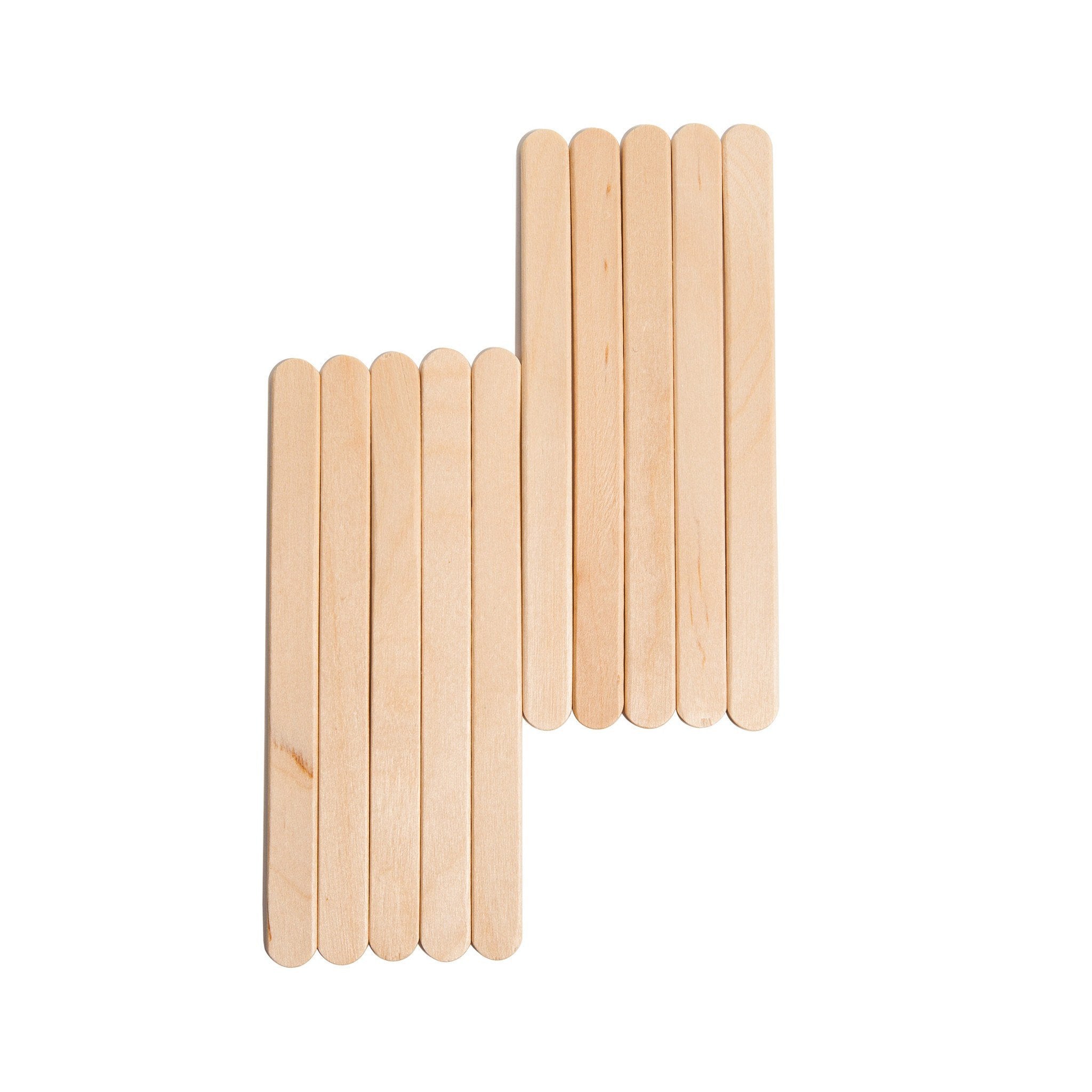 Treated* Wooden Popsicle Sticks / Spatulas - Stage and Screen FX