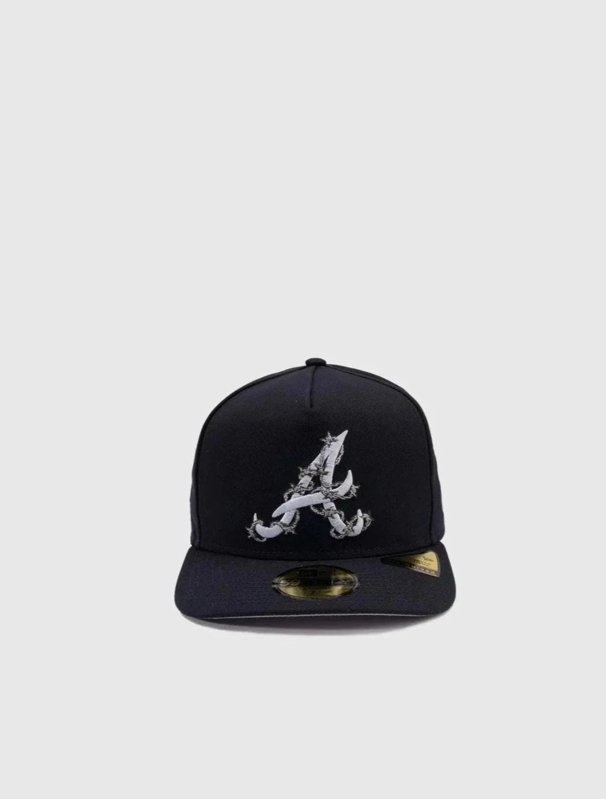 NEW ERA FENCE BRAVES HAT NAVY