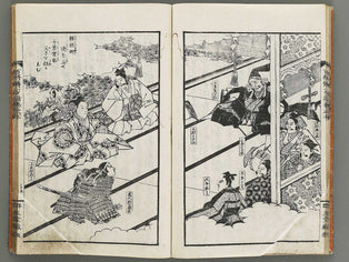 Nihon hyakushoden issekiwa Volume 7 by Yanagawa Shigenobu / BJ315-833
