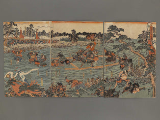 Shinrei yaguchi no watashi by Kochoro Kunisada / BJ318-143