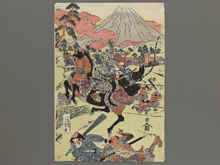 Musha-e by Utagawa Sadafusa / BJ314-349