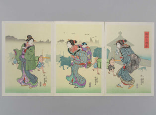 Komagata no asagiri by Utagawa Kuniyoshi, (Small print size) / BJ225-939