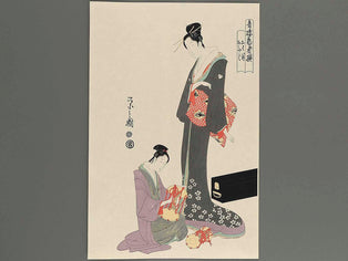 Seiro geisya sen by Chobunsai Eishi, (Large print size) / BJ263-368