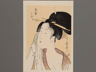 Minamieki hajirushi by Kitagawa Utamaro, (Medium print size) / BJ226-072