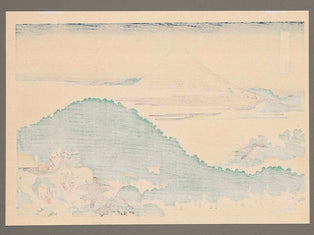 The Enza-no-natsu Pine Tree at Aoyama from the series Thirty-six Views of Mount Fuji by Katsushika Hokusai, (Medium print size) / BJ280-217