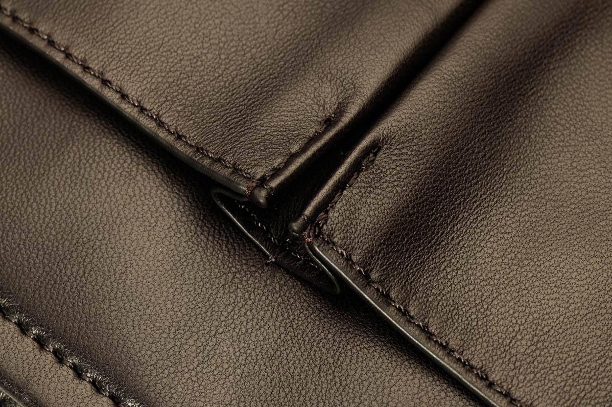 Front pocket detail view