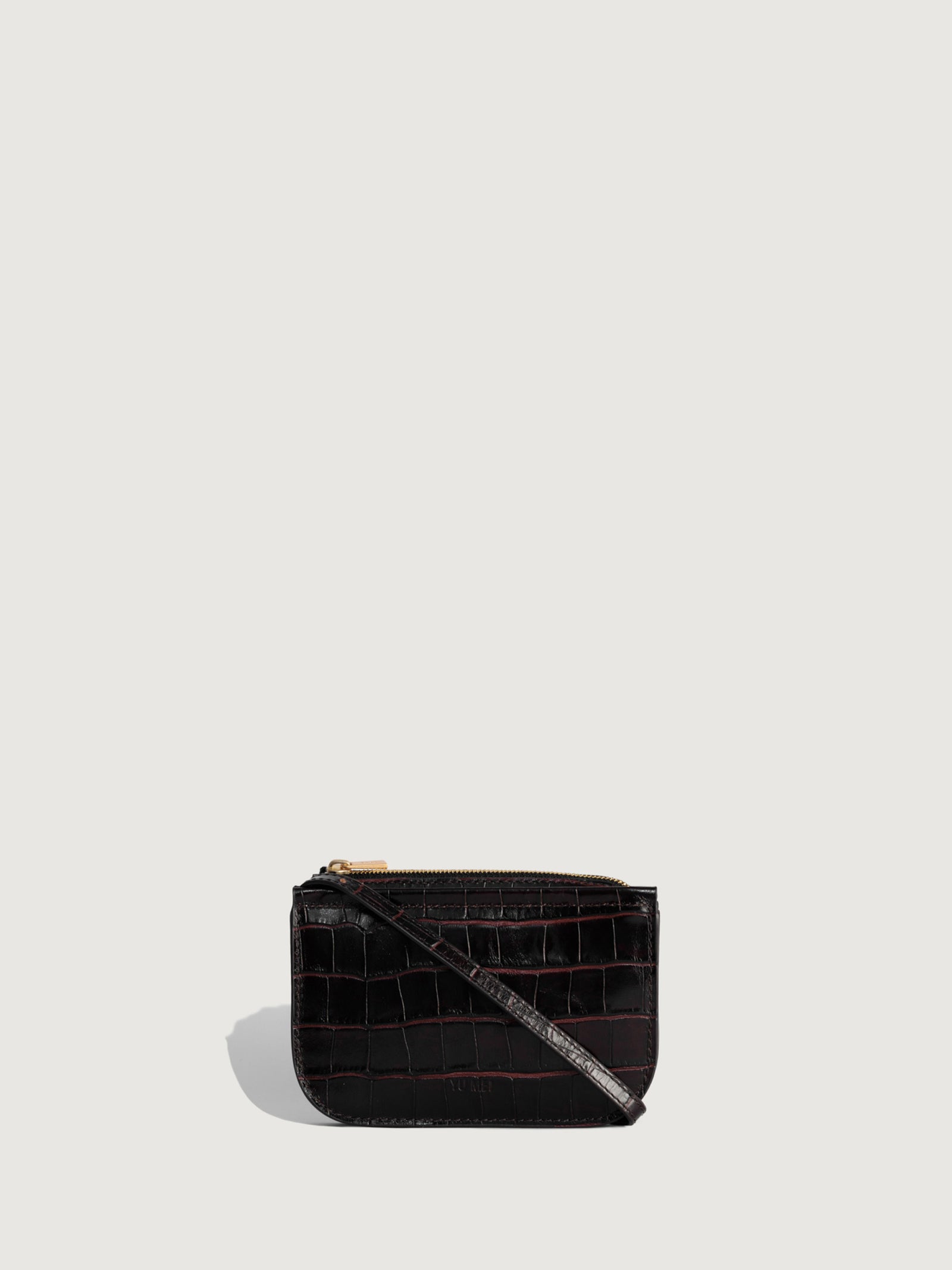 Mini Vi Bag / Scorched Sienna Croc
