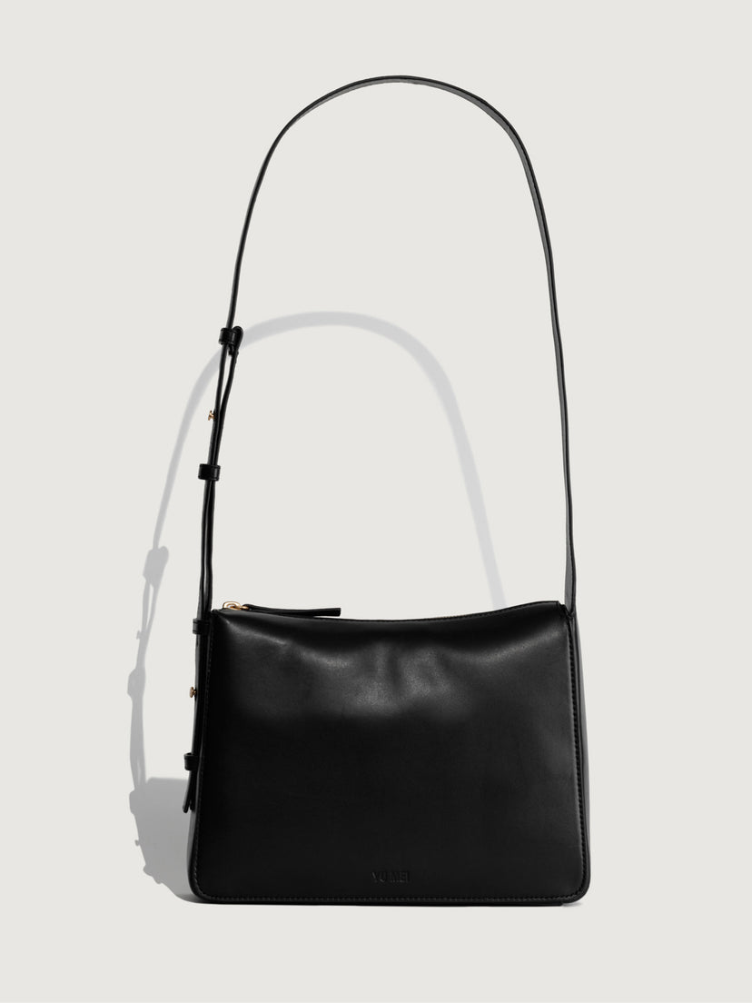 Ch'lita Bag - Black Leather Crossbody Bag | Yu Mei